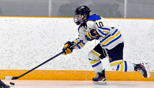 Leadership will come from Westman Wildcats captain Kelsey Huibers, who finished fifth in team scoring with eight goals and 20 points. (Jules Xavier/The Brandon Sun)