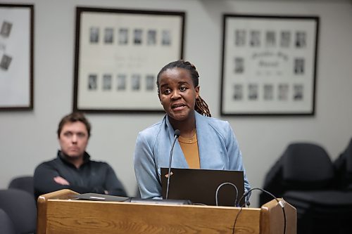 Brandon principal city planner Sonikile Tembo said at a Tuesday special meeting of city council that the new city plan is expected to be given final approval by June. (Colin Slark/The Brandon Sun)
