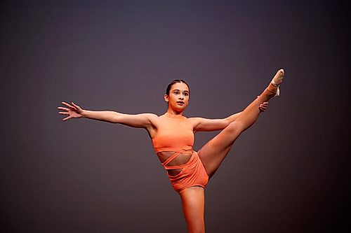 20022024
Sarah Labossiere performs in the Jazz Solo, Own Choice, 16 Years and Under category during the Dance portion of the Brandon Festival of the Arts at the Western Manitoba Centennial Auditorium on Tuesday. The dance portion of the festival continues all week at the WMCA.
(Tim Smith/The Brandon Sun)