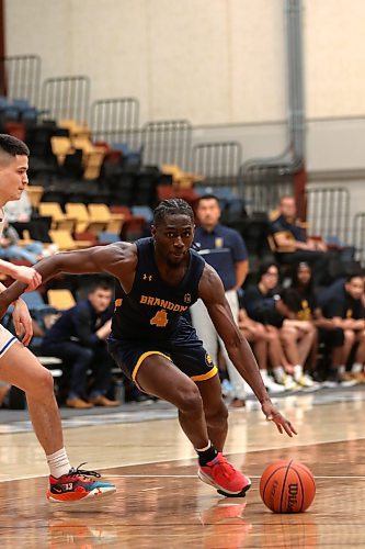 Eli Ampofo may have played his final game as a Brandon University Bobcat. The fourth-year guard wants to pursue professional opportunities, but is leaving his options open. (Thomas Friesen/The Brandon Sun)