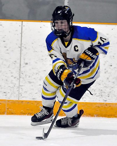 Westman Wildcats captain Kelsey Huibers will be counted on to provide offence and leadership when her team face the Eastman Selects in one semifinal during the U18 AAA Manitoba Female Hockey League's post-season. In her opening sweep of the Pembina Valley Hawks, she had two goals and three assists. (Jules Xavier/The Brandon Sun)