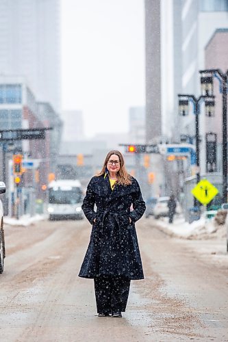 MIKAELA MACKENZIE / FREE PRESS

Kate Fenske, CEO of the Downtown Winnipeg BIZ, in Winnipeg on Wednesday, March 6, 2024. The BIZ released its annual snapshot of downtown Winnipeg. There are still more businesses leaving than opening, but the gap is lessening, and more people are coming back to the city&#x2019;s core.


For Gabby story.