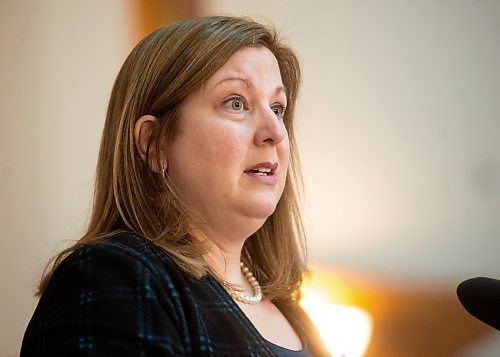 Mike Sudoma/Winnipeg Free Press
Minister Sarah Guillemard announces an investment of  $893,000 to implement a new Indigenous-led Rapid Access to Addictions Medicine to clinic in the Aboriginal Health and Wellness Centre in Winnipeg during a press event Tuesday morning at Thunderbird House
Jan 24, 2023