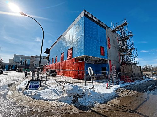 Ongoing construction at the Brandon Regional Health Centre on Marh 11, 2024. (Matt Goerzen/The Brandon Sun)