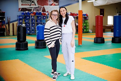 MIKE DEAL / WINNIPEG FREE PRESS
Olympian Skylar Park is joining forces with her mom, Andrea, to host an event in honour of international women&#x2019;s day and a kickoff to her 2024 Paris Olympic season. The free event, scheduled for March 23, will include taekwondo and women&#x2019;s self-defence.
See Mike Sawatzky story
240314 - Thursday, March 14, 2024.