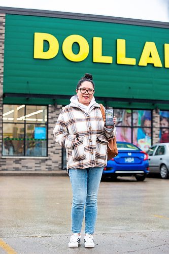 MIKAELA MACKENZIE / FREE PRESS

Roby Chan, a dollar store shopper who creates videos about her dollar store finds, at a Dollarama in Winnipeg on Friday, March 15, 2024.  

For Gabby story.