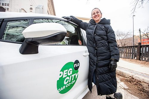 MIKAELA MACKENZIE / FREE PRESS

Michelle Panting, spokeswoman for Peg City Car Co-op, with one of their cars on Tuesday, March 19, 2024. Peg City Car Co-op is now allowing learner drivers to use its fleet of vehicles.

For Gabby story.