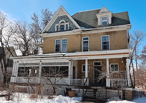 Brandon City Council has passed the first of three readings of a bylaw to have this 1906 Queen Anne-style house on 11th Street designated as a local historic site. (Michele McDougall/The Brandon Sun)