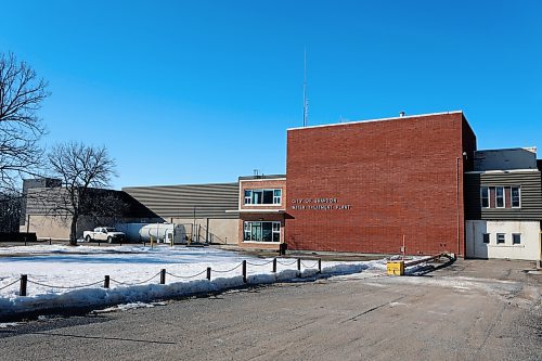 The City of Brandon's water treatment plant at 108 26th St. North. Today, the Canada Infrastructure Bank is set to provide Brandon with a low-interest $43-million loan to help pay for upgrades to the plant as well as the southwest lift station project. (Colin Slark/The Brandon Sun)