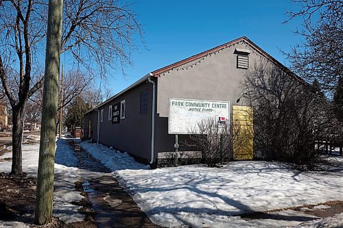 02042024
The Park Community Centre on Louise Avenue and 15th Street in Brandon on Tuesday.
(Tim Smith/The Brandon Sun)