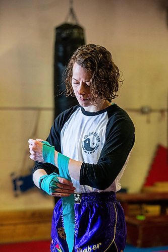 MIKAELA MACKENZIE / FREE PRESS

Muay Thai fighter Amber Berg in Winnipeg on Thursday, April 4, 2024.  Berg will be competing in the Muay Thai World Cup later this month in Calgary, where she'll be fighting for a Bantamweight title and potentially a professional contract.

For Taylor story.