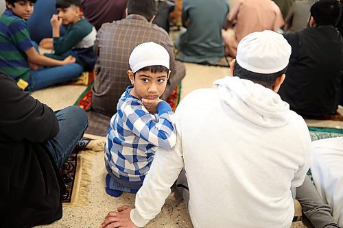 10042024
Members of Brandon&#x2019;s Muslim community take part in prayers for Eid al-Fitr, marking the end of Ramadan, at the Dome Building in Brandon on Wednesday morning.
(Tim Smith/The Brandon Sun)