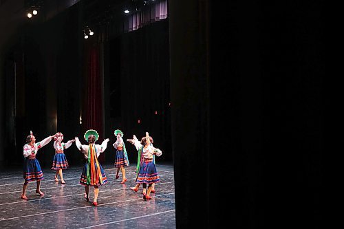 12042024
Dancers perform during the first day of the Brandon Troyanda School of Ukrainian Dance Ukrainian Dance Festival at the Western Manitoba Centennial Auditorium on Friday. The Festival runs until Sunday.
(Tim Smith/The Brandon Sun)
