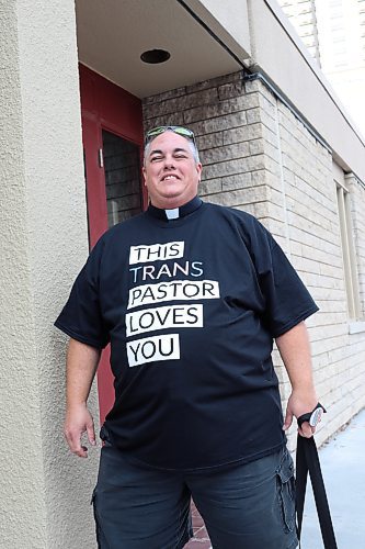 Theo Robinson, a transgender male Anglican priest, said the committee is way to counter hateful messages and threats of violence. (JOHN LONGHURST / FREE PRESS FILES)