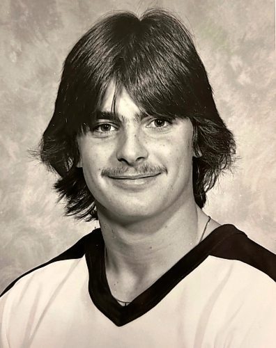 Here's Jeff Lawson's mugshot for the Brandon Wheat Kings during the 1980-81 season. (Brandon Sun files)