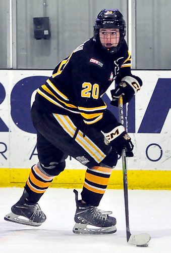 Brandon Wheat Kings U18 AAA rookie forward Cole Lobreau had five goals and nine points in 44 regular season games, plus added another four assists in nine playoff games. (Jules Xavier/The Brandon Sun) 