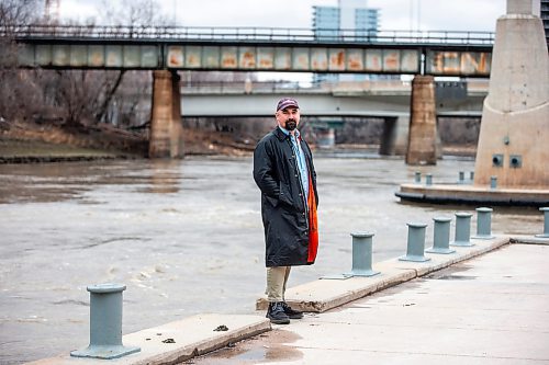 MIKAELA MACKENZIE / FREE PRESS

Will Belford, co-owner of Winnipeg Waterways, at The Forks where the boats will operate on Wednesday, April 17, 2024. Winnipeg Waterways will take over from Splash Dash as tour boat and water taxi operator at The Forks. 

For Gabby story.