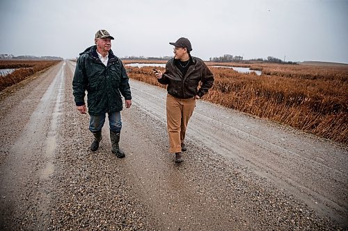 JOHN WOODS / FREE PRESS
Don Guilford, a cattle farmer near Clearwater who conserves wetland on his property is photographed on his ranch Tuesday, April 16, 2024. Guilford has entered into partnership with Ducks Unlimited to preserve the wetlands on his property

Reporter: JS