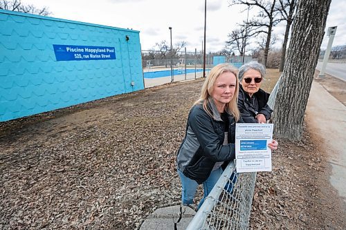 Ruth Bonneville / Free Press

local - HAPPYLAND POOL

Happyland Outdoor Pool closure.

Photo of Christine Trickey (blonde) and Michelle Berger who are part of a fundraising effort to try to save Happyland Pool, hold flyer information they are distributing to area residents in hopes of gathering support to save the pool from closing.  


HAPPYLAND POOL: Writing on a community effort to try and fundraise toward saving the pool, at least to cover its operating costs for one more year and allow for time for more fundraising. The city recently voted to close it in the budget. 

See story by JOYANNE

April 12th,  2024
