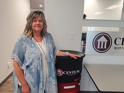 Centum Mortgage Choice partner Sheila Cooper says inflation hinders individuals and families from the ability to save up for a down payment. Photo: Abiola Odutola/The Brandon Sun