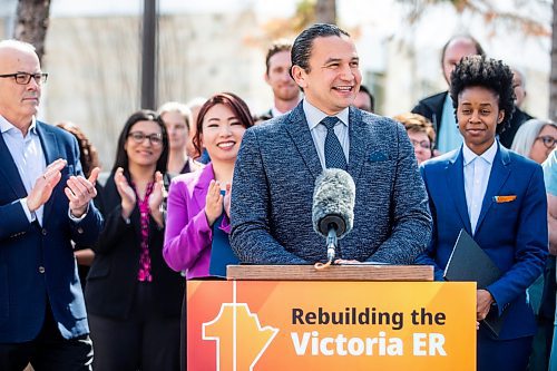 MIKAELA MACKENZIE / FREE PRESS

Premier Wab Kinew speaks at a press conference at the Victoria General Hospital on Wednesday, April 24, 2024.  


For Nicole story.
