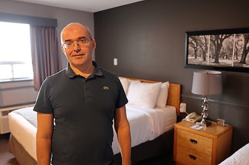 Travelodge by Wyndham Brandon general manager Alexey Volosnikov says the hotel expects a 15 per cent increase in business compared to last summer. (Abiola Odutola/The Brandon Sun)