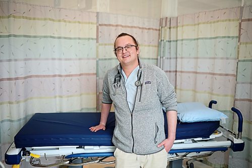 01052024
Soon-to-be medical school graduate Stefon Irvine, photographed at the Brandon Regional Health Centre, will be starting a northern and remote family medicine residency this summer.
(Tim Smith/The Brandon Sun)
***please double check details, I was given very little info from Wpg.***