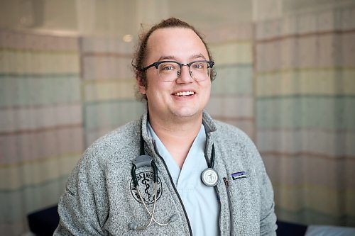 01052024
Soon-to-be medical school graduate Stefon Irvine, photographed at the Brandon Regional Health Centre, will be starting a northern and remote family medicine residency this summer.
(Tim Smith/The Brandon Sun)
***please double check details, I was given very little info from Wpg.***