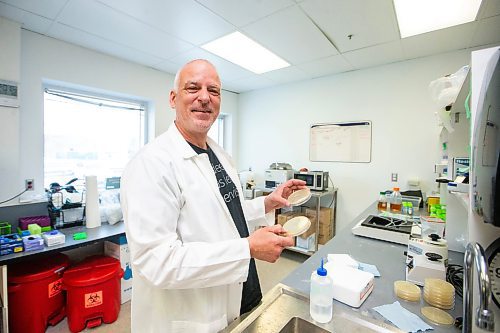 MIKAELA MACKENZIE / FREE PRESS

Steven Theriault, CEO of Cytophage, in their current labs on Friday, May 3, 2024. The bioscience company working in phage therapy is expanding and quadrupling its lab footprint.


For Gabby story.