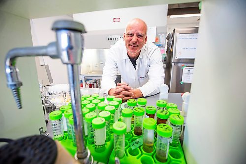 MIKAELA MACKENZIE / FREE PRESS

Steven Theriault, CEO of Cytophage, in their current labs on Friday, May 3, 2024. The bioscience company working in phage therapy is expanding and quadrupling its lab footprint.


For Gabby story.