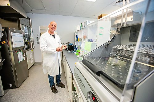 MIKAELA MACKENZIE / FREE PRESS

Steven Theriault, CEO of Cytophage, in their current labs on Friday, May 3, 2024. The bioscience company working in phage therapy is expanding and quadrupling its lab footprint.


For Gabby story.