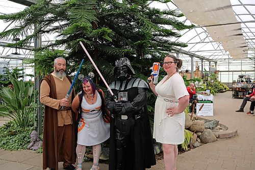 Star Wars characters make an appearance at The Green Spot to mark May the fourth (be with you). (Charlotte McConkey/The Brandon Sun)