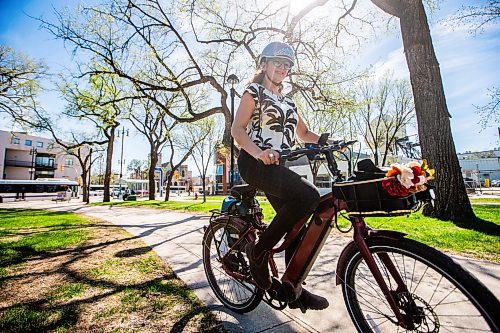 MIKAELA MACKENZIE / FREE PRESS

Patty Wiens, who has been named the new &#x201c;bicycle mayor of Winnipeg&#x201d; by BYCS (an Amsterdam-based social enterprise), with her bike on Thursday, May 9, 2024. 

For Nicole story.

