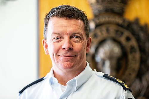 MIKAELA MACKENZIE / FREE PRESS

Scott McMurchy, new commanding officer of the Manitoba RCMP, at their headquarters in Winnipeg on Friday, May 10, 2024. 

For &#x2014; story.

