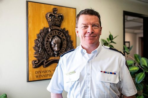 MIKAELA MACKENZIE / FREE PRESS

Scott McMurchy, new commanding officer of the Manitoba RCMP, at their headquarters in Winnipeg on Friday, May 10, 2024. 

For &#x2014; story.

