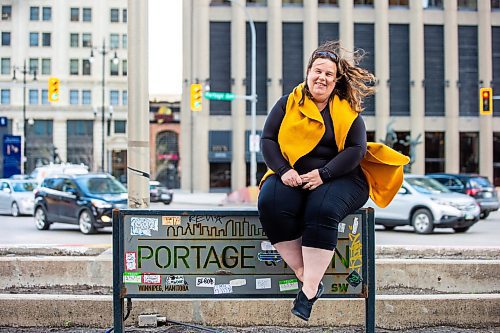 MIKAELA MACKENZIE / FREE PRESS

Architect Monica Giesbrecht at Portage and Main on Friday, May 10, 2024. 

For Jen story.

