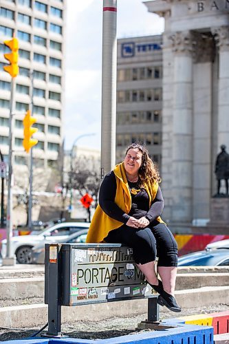 MIKAELA MACKENZIE / FREE PRESS

Architect Monica Giesbrecht at Portage and Main on Friday, May 10, 2024. 

For Jen story.

