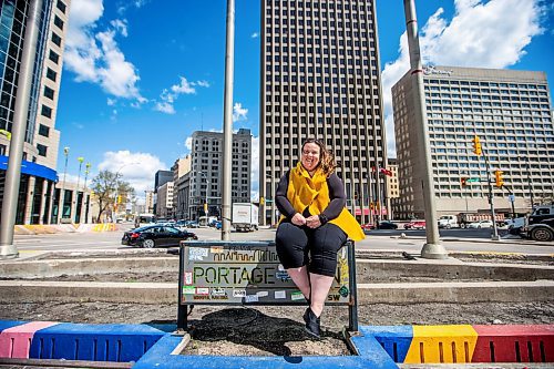 MIKAELA MACKENZIE / FREE PRESS

Architect Monica Giesbrecht at Portage and Main on Friday, May 10, 2024. 

For Jen story.

