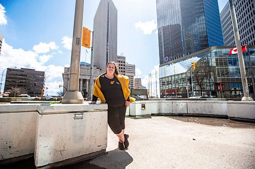 MIKAELA MACKENZIE / FREE PRESS

Architect Monica Giesbrecht at Portage and Main on Friday, May 10, 2024. 

For Jen story.

