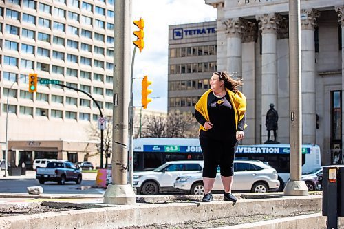 MIKAELA MACKENZIE / FREE PRESS

Architect Monica Giesbrecht at Portage and Main on Friday, May 10, 2024. 

For Jen story.

