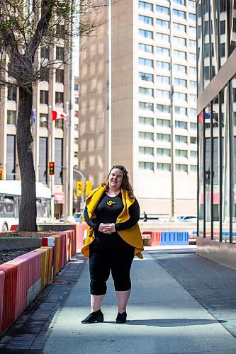 MIKAELA MACKENZIE / FREE PRESS

Architect Monica Giesbrecht at Portage and Main on Friday, May 10, 2024. 

For Jen story.

