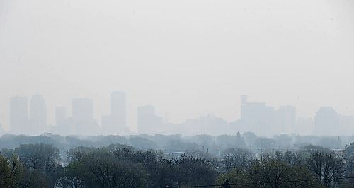 JOHN WOODS / FREE PRESS
Smoke from a northern fire blows into Winnipeg Sunday, May 12, 2024. 

Reporter: tyler