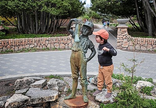 Ruth Bonneville / Free Press

Local - Boy with boot

Jackson Grusko, 3yrs, gets a closer look at the Boy with the Boot statue at the entrance to the Assiniboine Park's English Garden Monday.  Jackson was hanging out with his mom and Bubbie (grandmother) exploring the duck pond and the English Garden for the afternoon,

The Boy with the Boot statue is one of several structures that are being considered for heritage status.  See story.



May 13th, 2024
