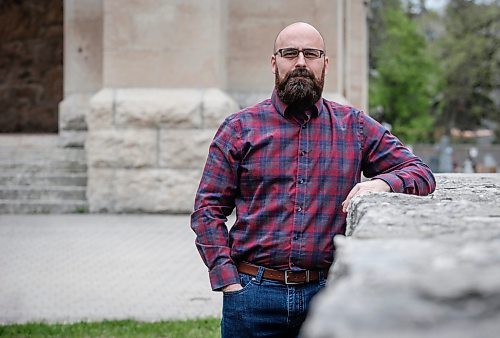 JOHN WOODS / FREE PRESS
Roland Rivard, executive director of the Catholic School of Evangelization which runs the St Malo Catholic Camp, a summer camp in St Malo, is photographed at St Boniface Cathedral in Winnipeg Monday, May 13, 2024. Rivard&#x2019;s program and other summer camp programs in Manitoba are experiencing a cut in funding. Manitoba Camps Association is questioning why the NDP are cutting funding to summer camps.

Reporter: Nicole