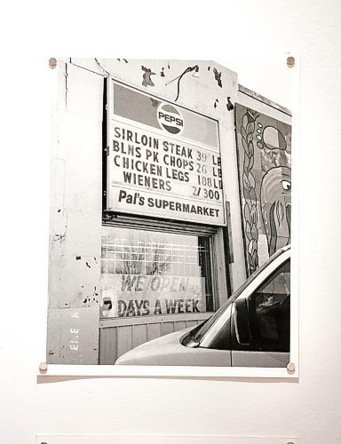 Ruth Bonneville / Free Press

ENT - Art City photography

Photo of Pal's Supermarket sign. 

Outside at Young and Broadway
25 years of ART CITY&quot;S film and photography program. 
19 April - 1 June, 2024

Story:  For 25 years, participants at Art City have been developing their skills in film photography, and now, the non-profit has a show up at the Platform Centre to celebrate the work. 
 

Reporter: Ben Waldman


May 14th, 2024
