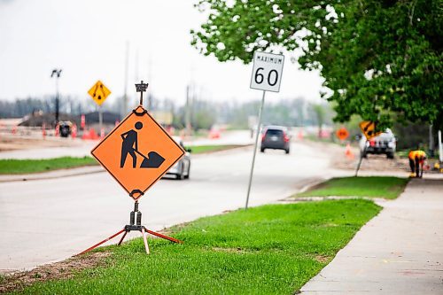 MIKAELA MACKENZIE / FREE PRESS

A construction zone on St. Mary&#x573; nearing the Perimeter Highway, where 14, 183 speeding tickets were issued in six weeks, on Thursday, May 16, 2024.

For Chris story.

