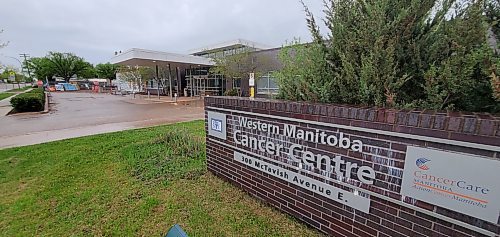 The exterior of the Western Manitoba Cancer Centre (WMCC) in Brandon. (Ian Hitchen/The Brandon Sun) 
