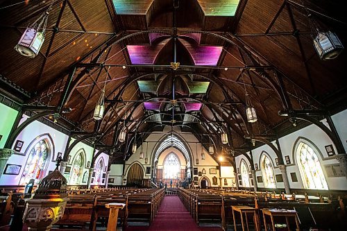 MIKAELA MACKENZIE / WINNIPEG FREE PRESS

Holy Trinity Anglican Church, a historic Gothic revival church that&#x2019;s preparing to mark its 150th anniversary, in Winnipeg on Tuesday, March 28, 2023. For &#x2014; story.

Winnipeg Free Press 2023.