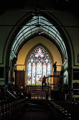 MIKAELA MACKENZIE / WINNIPEG FREE PRESS

Holy Trinity Anglican Church, a historic Gothic revival church that’s preparing to mark its 150th anniversary, in Winnipeg on Tuesday, March 28, 2023. For — story.

Winnipeg Free Press 2023.