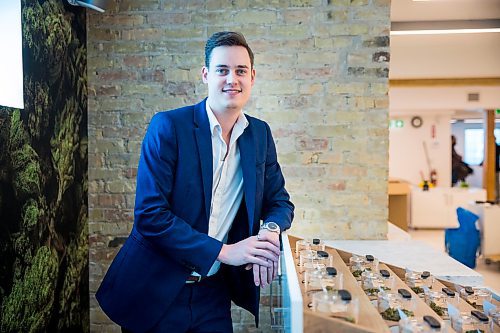 MIKAELA MACKENZIE / WINNIPEG FREE PRESS

John Arbuthnot, CEO of Delta 9 Cannabis, poses in the new store in Osborne Village in Winnipeg on Wednesday, March 20, 2019. 

Winnipeg Free Press 2019.